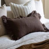 Hallie Dark Brown Cushion 50x30