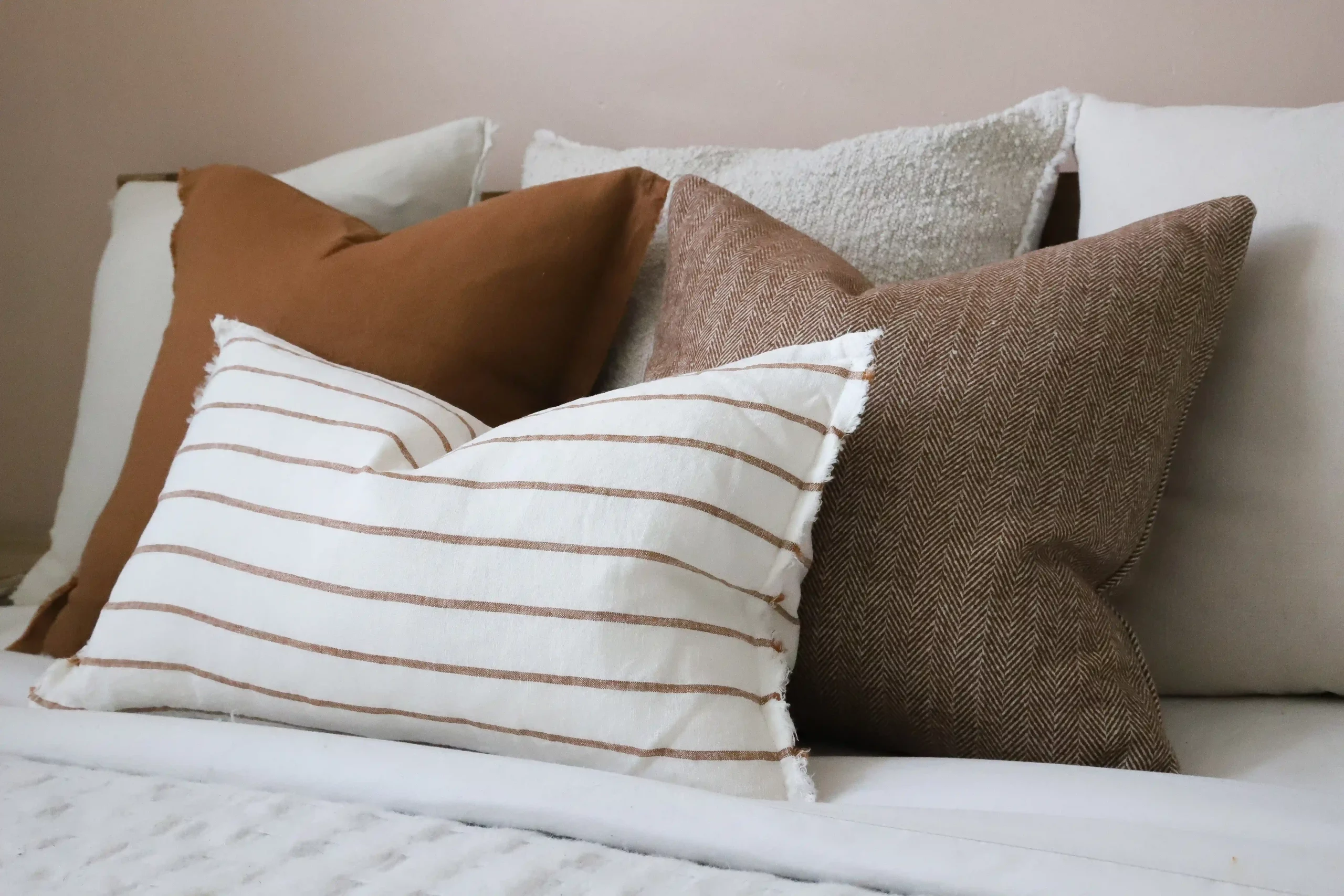 Ellenvale Interiors Rust Cushion Selection