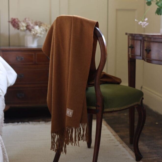 Della Rust Decorative Throw