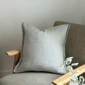Esmee Sage Linen Cushion
