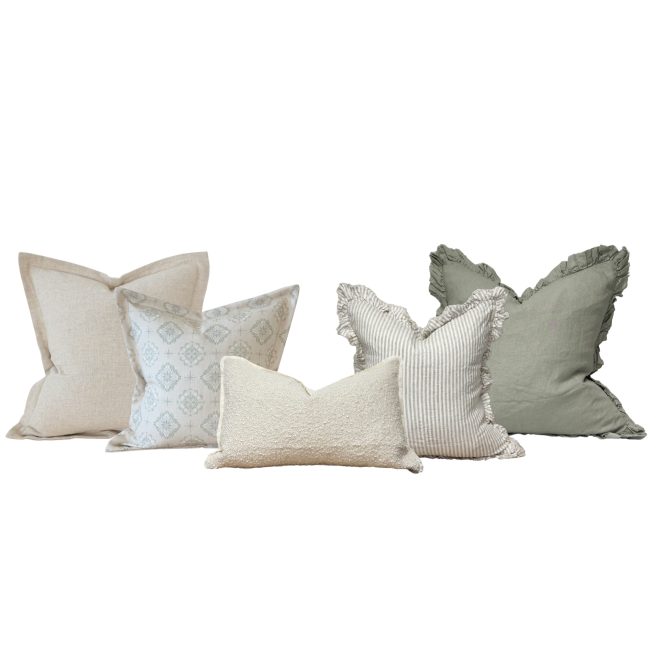 Sage Green Cushion Combination
