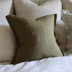 esmee olive green cushion