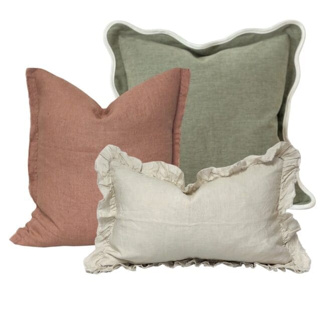 The Sage & Pink Cushion Combination