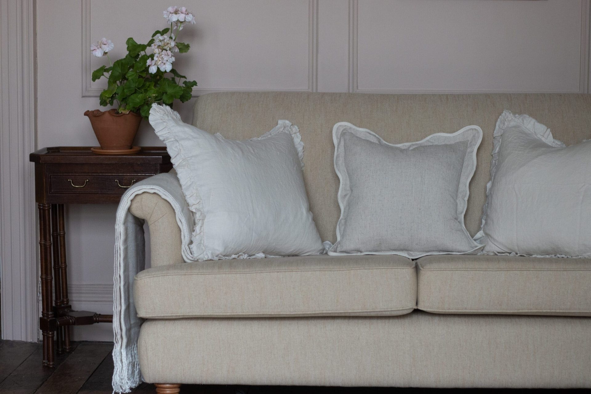 How Scalloped Edge Cushions can effortlessly transform your space.