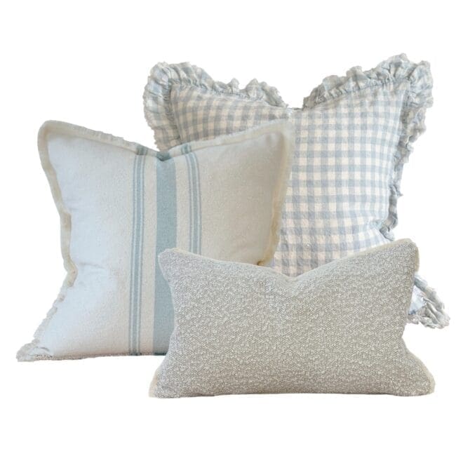 The Ellie Light Blue Cushion Combination