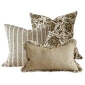 The Ivy Olive Cushion Combination