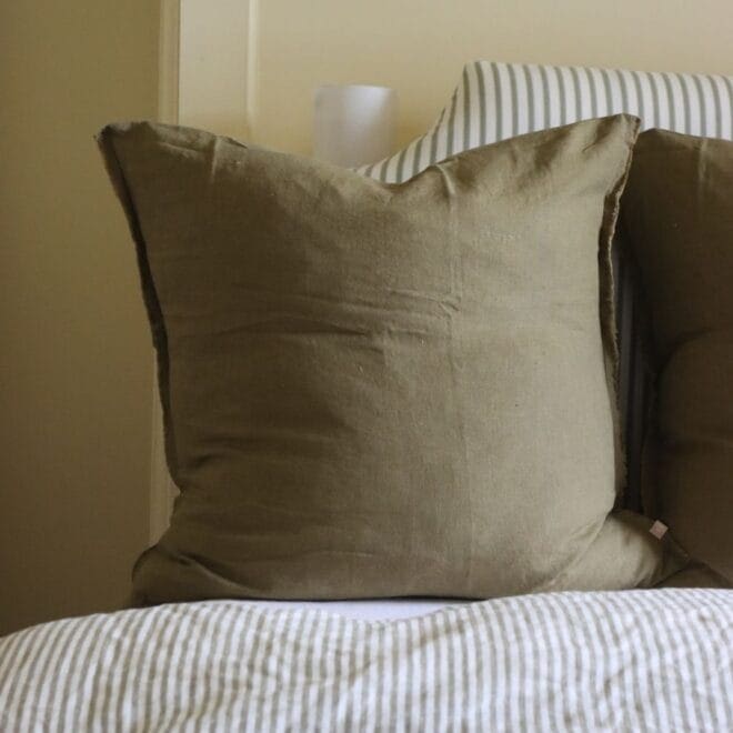 Esmee Olive Green Cushion 65×65