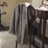 Soft Chocolate Brown Throw