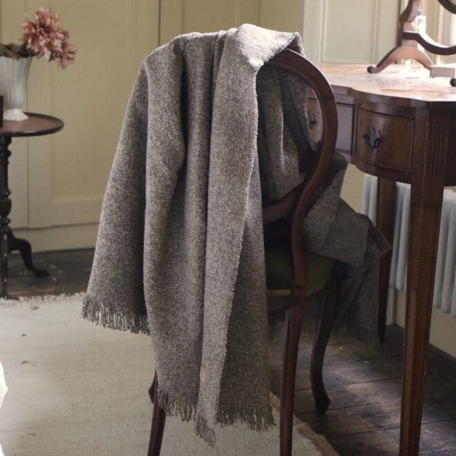 Soft Chocolate Brown Throw