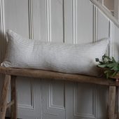 Esmee Natural Stripe Bolster Cushion