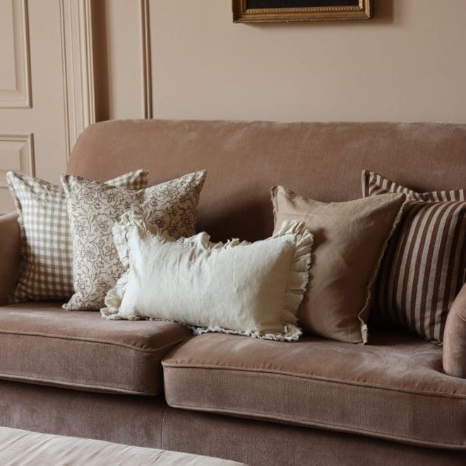 The Ivy Light Brown Cushion Combination