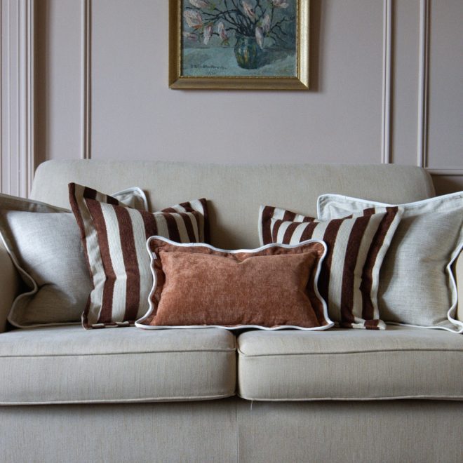 The Orla Terracotta Cushion Combination