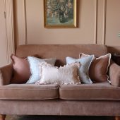 The Pink & Blue Cushion Combination