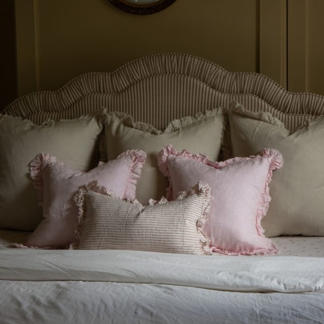 The Large Hallie Pink Cushion Combination