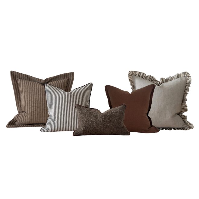 The Brown Taupe Cushion Combination