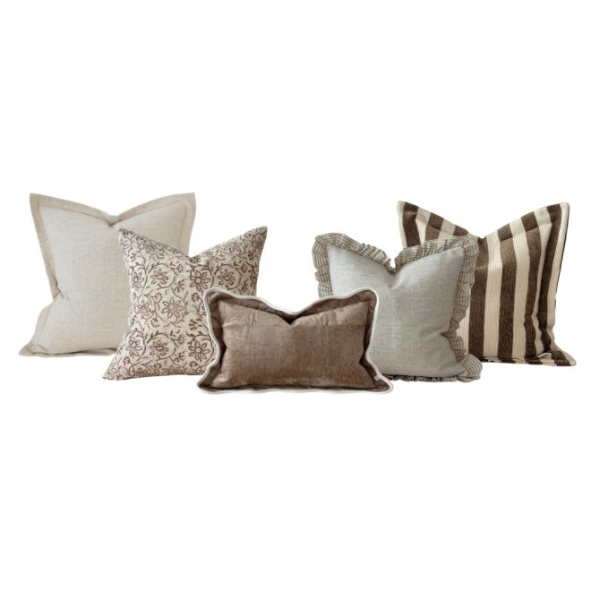 The Light Beige Cushion Combination